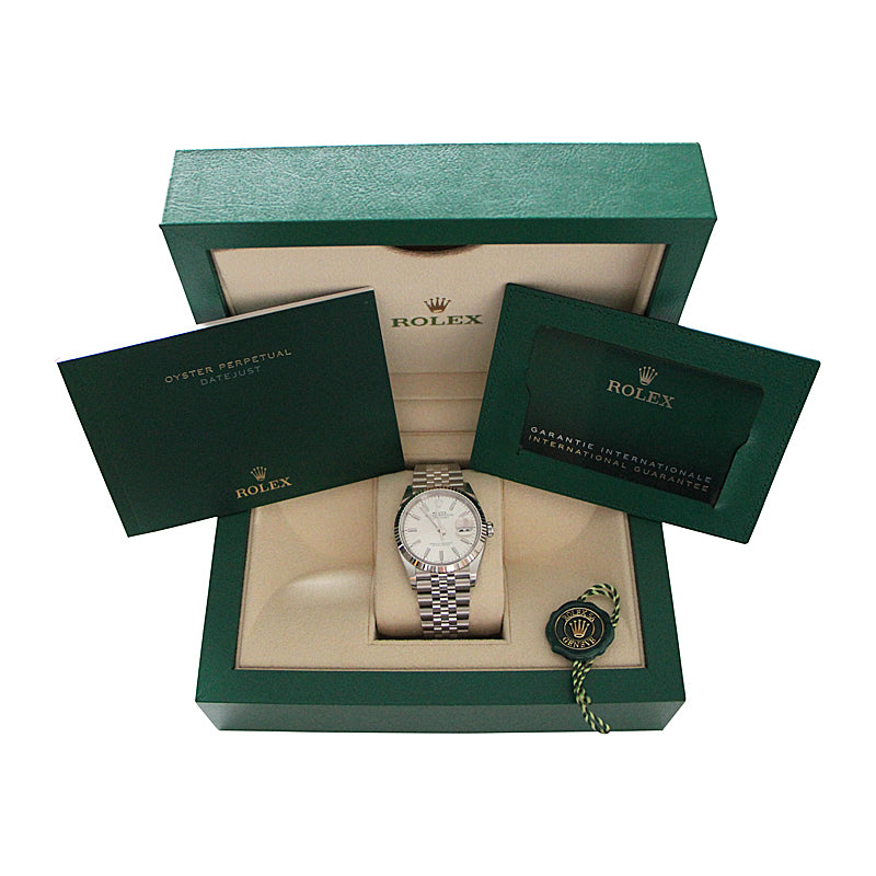 Rolex Datejust 36 Silver Dial 126234