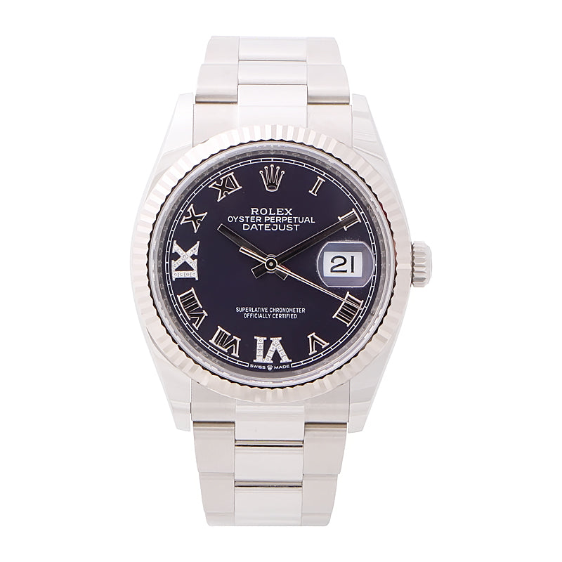 Rolex Datejust 36 Aubergine Diamond Dial 126234