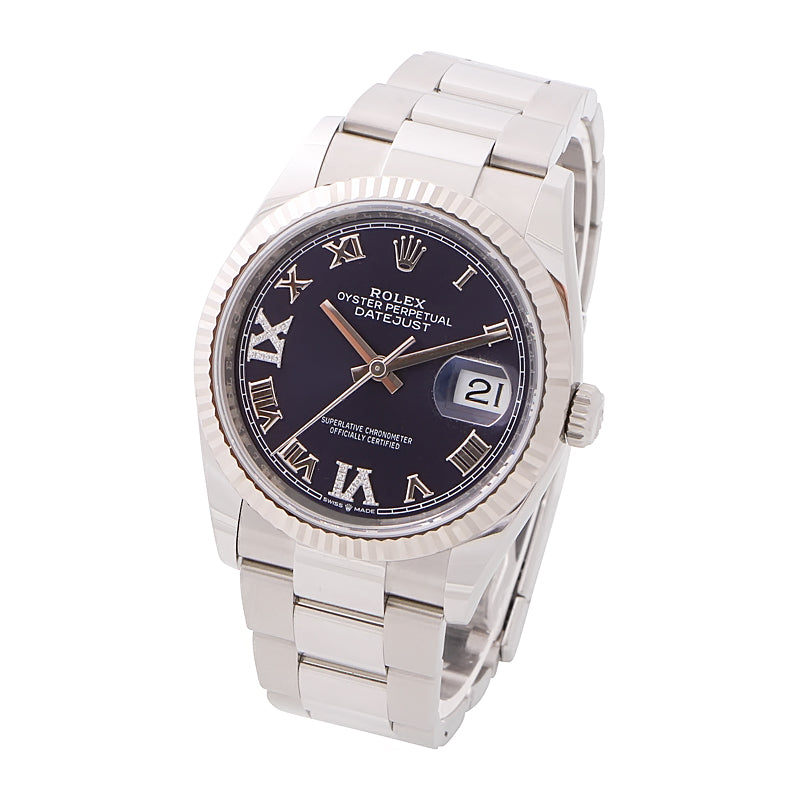Rolex Datejust 36 Aubergine Diamond Dial 126234