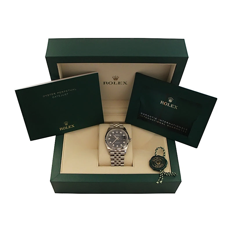 Rolex Datejust 36 Blue Diamond Dial 126234