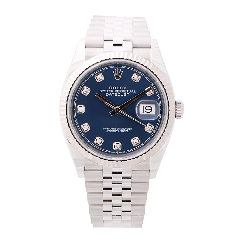 Rolex Datejust 36 Blue Diamond Dial 126234