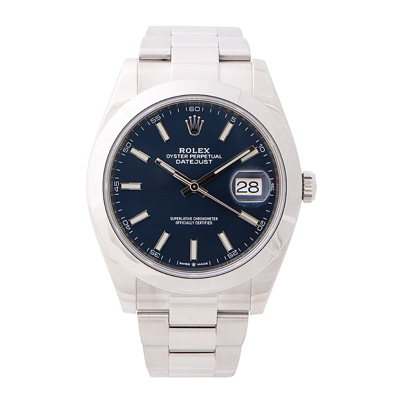 Rolex Datejust 41 Blue Dial 126300
