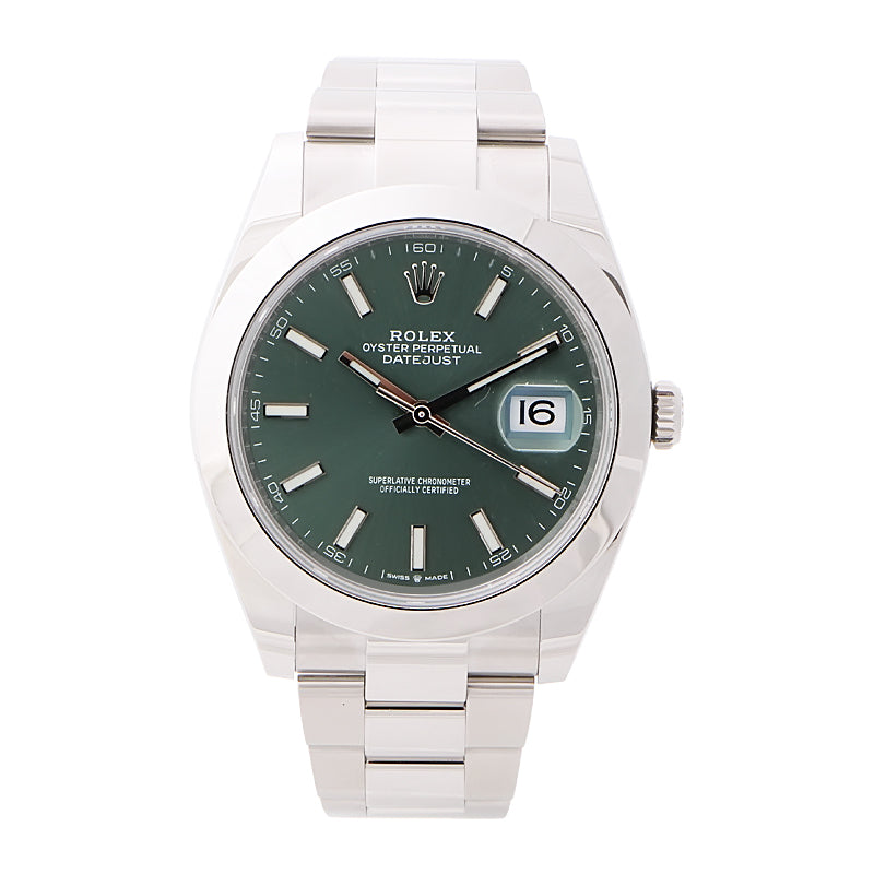 Rolex Datejust 41 Mint Green Dial 126300