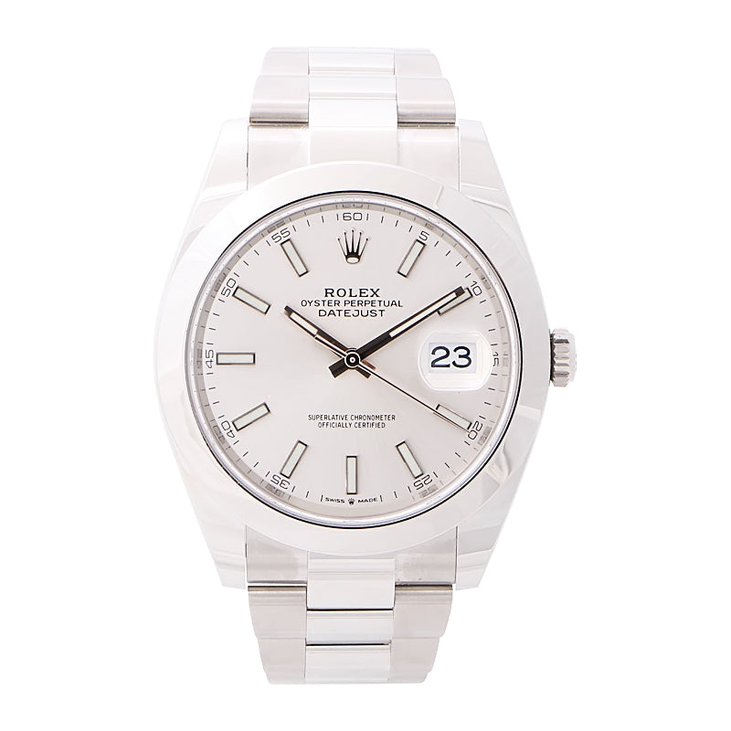 Rolex Datejust 41 Silver Dial 126300