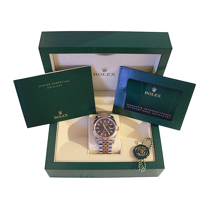 Rolex Datejust 41 Everose Gold Chocolate Dial 126331