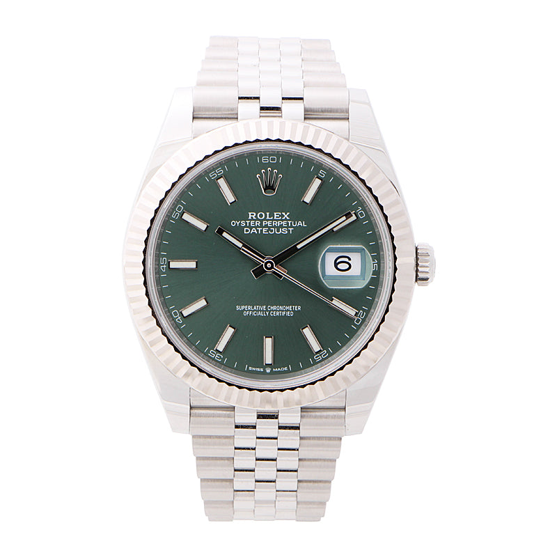 Rolex Datejust 41 Mint Green Dial 126334