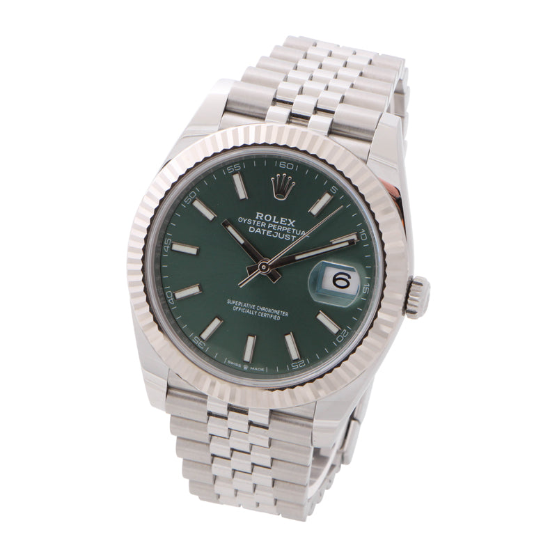 Rolex Datejust 41 Mint Green Dial 126334
