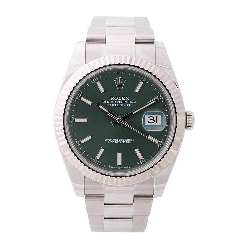 Rolex Datejust 41 Mint Green Dial 126334