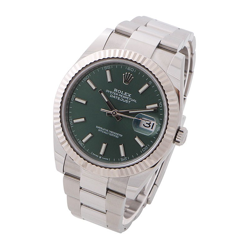 Rolex Datejust 41 Mint Green Dial 126334