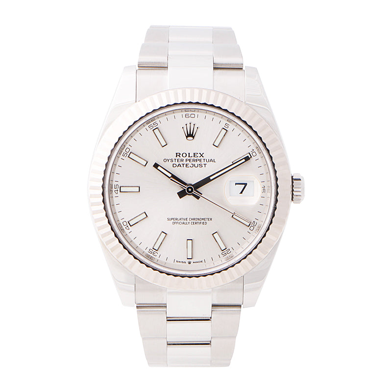 Rolex Datejust 41 Silver Dial 126334