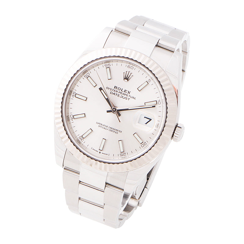 Rolex Datejust 41 Silver Dial 126334