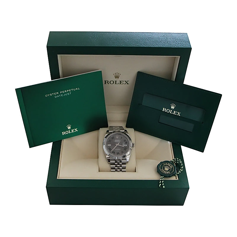 Rolex Datejust 41 Wimbledon Dial 126334