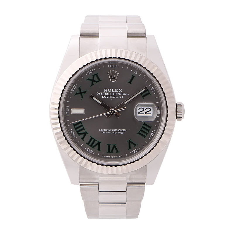 Rolex Datejust 41 Wimbledon Dial 126334