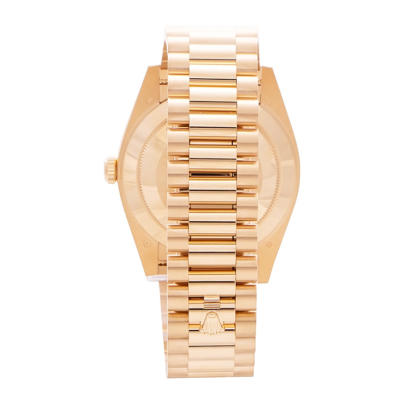 Rolex Day-Date 40 Yellow Gold Black Dial 228238