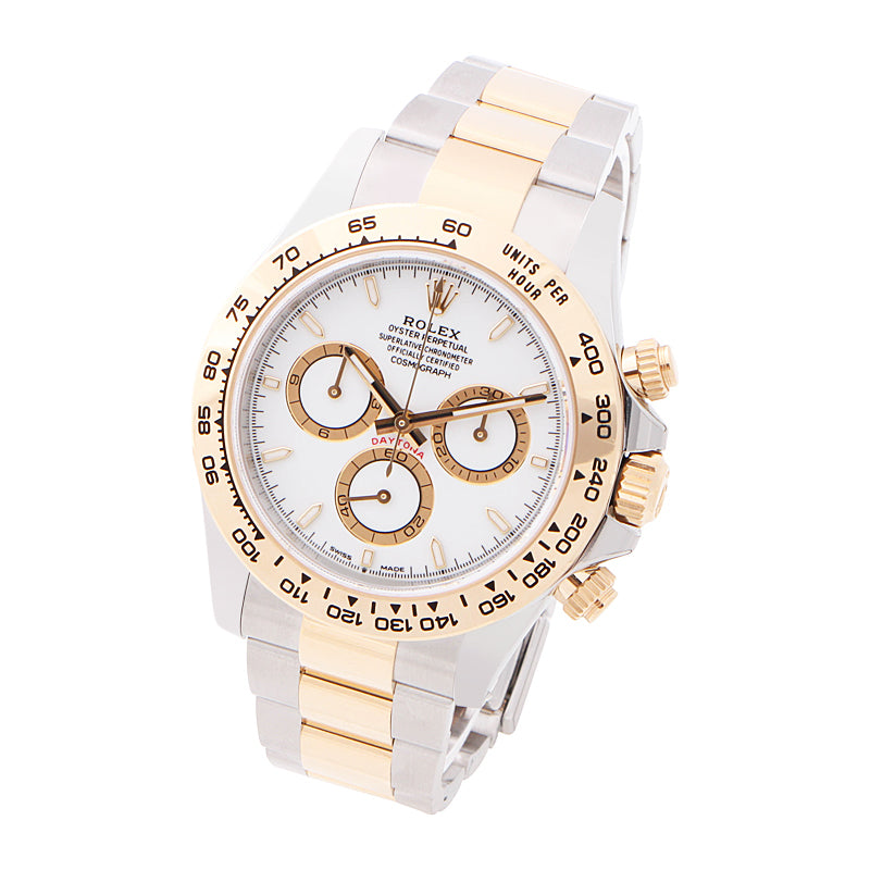 Rolex Daytona Yellow Gold White Dial 126503