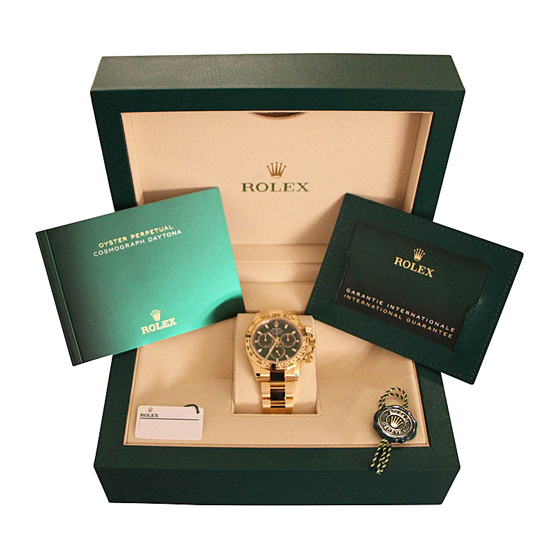 Rolex Daytona Yellow Gold Green Dial 116508