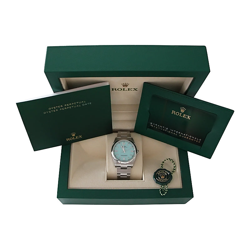 Rolex Oyster Perpetual 36MM Tiffany Dial 126000