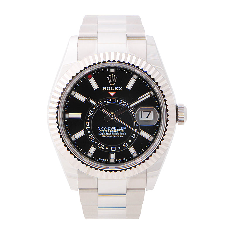 Rolex Sky-Dweller Black Dial Oyster-Bracelet 336934