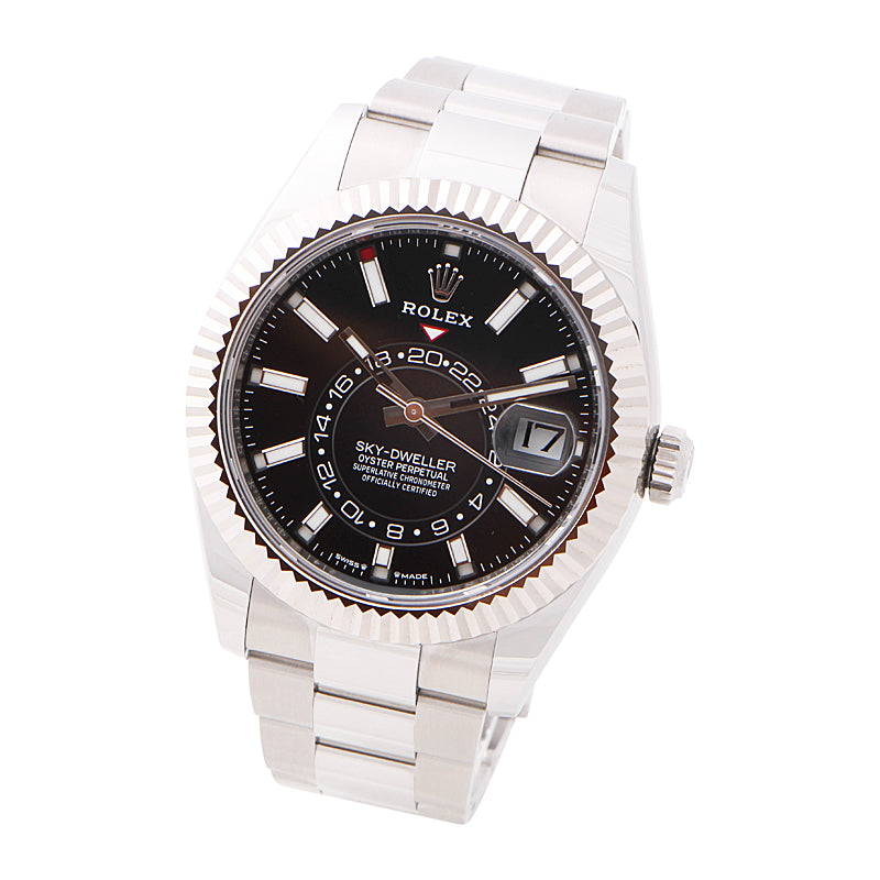 Rolex Sky-Dweller Black Dial Oyster-Bracelet 336934