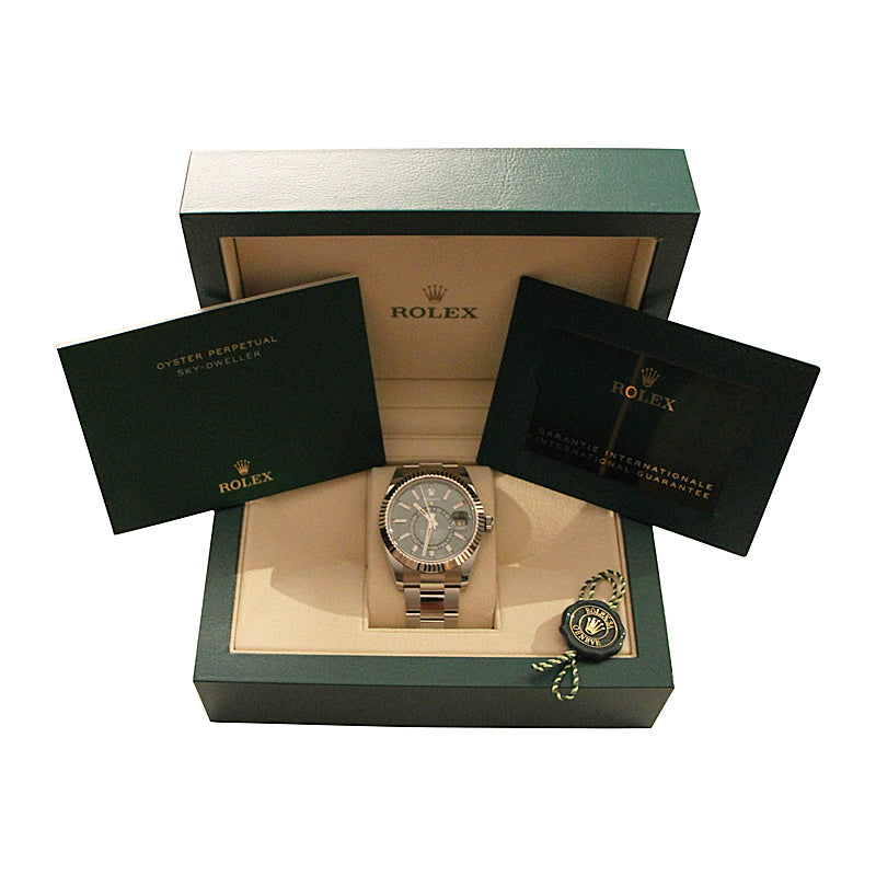 Rolex Sky-Dweller Green Dial Oyster-Bracelet 336934
