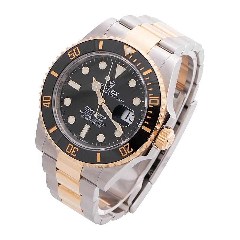 Rolex Submariner Date 41MM Yellow Gold Black Dial 126613LN