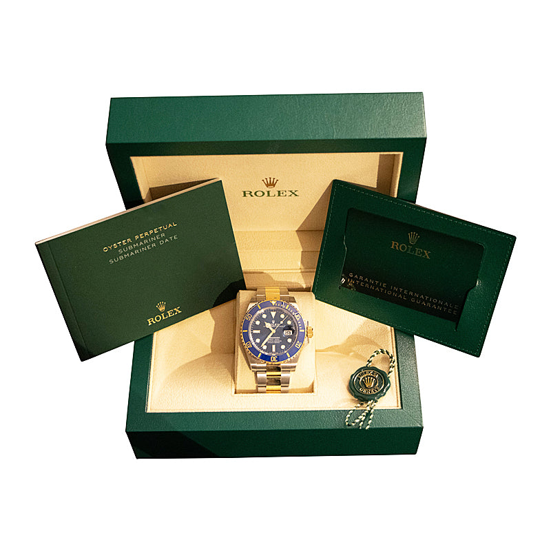 Rolex Submariner Date 41MM Yellow Gold Blue Dial 126613LB