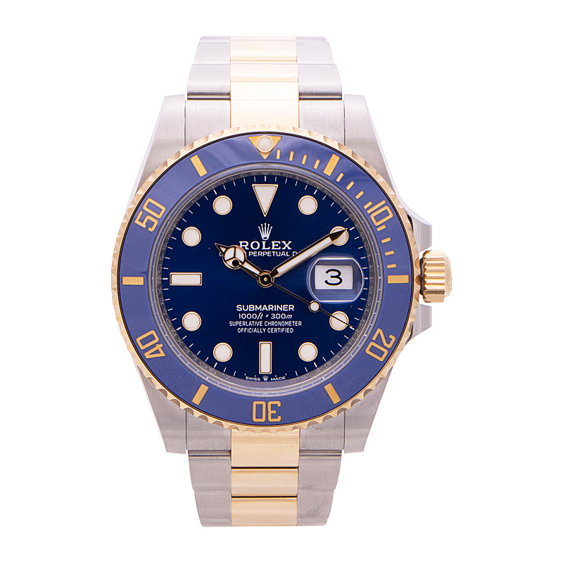Rolex Submariner Date 41MM Yellow Gold Blue Dial 126613LB