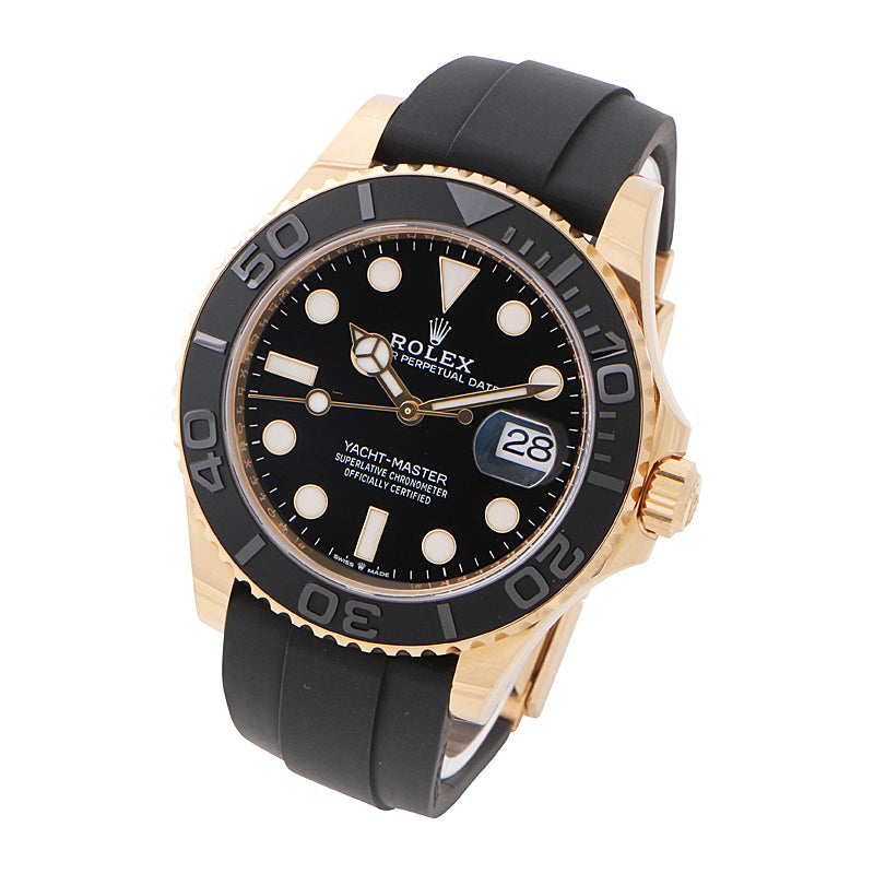 Rolex Yacht-Master 42 Yellow Gold Oysterflex 226658