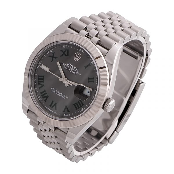 Rolex Datejust 41 Wimbledon Dial 126334 - Afbeelding 3
