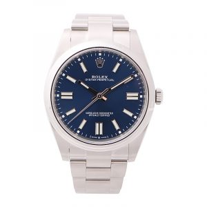 Rolex Oyster Perpetual 41MM Blue Dial 124300