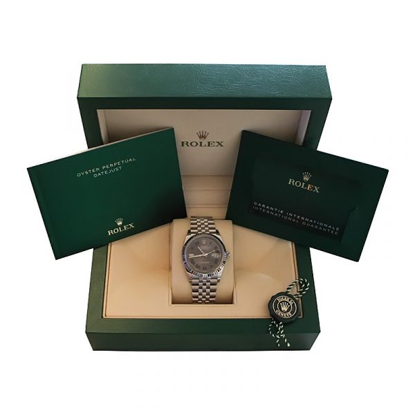 Rolex Datejust 36 Wimbledon Dial 126234 - Afbeelding 4