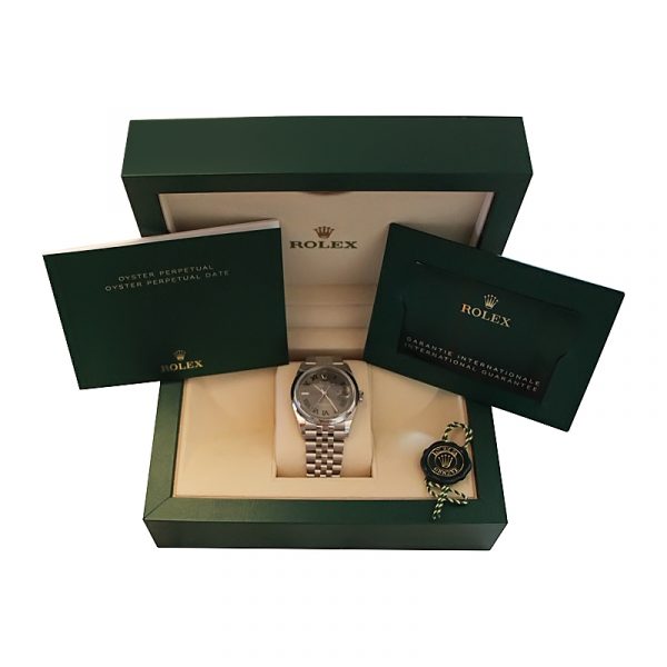 Rolex Datejust 36 Wimbledon Dial 126200 - Afbeelding 4