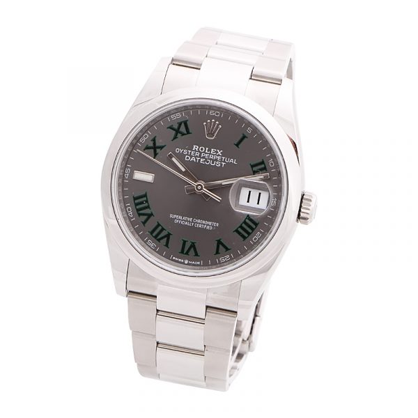 Rolex Datejust 36 Wimbledon Dial 126200 - Afbeelding 2