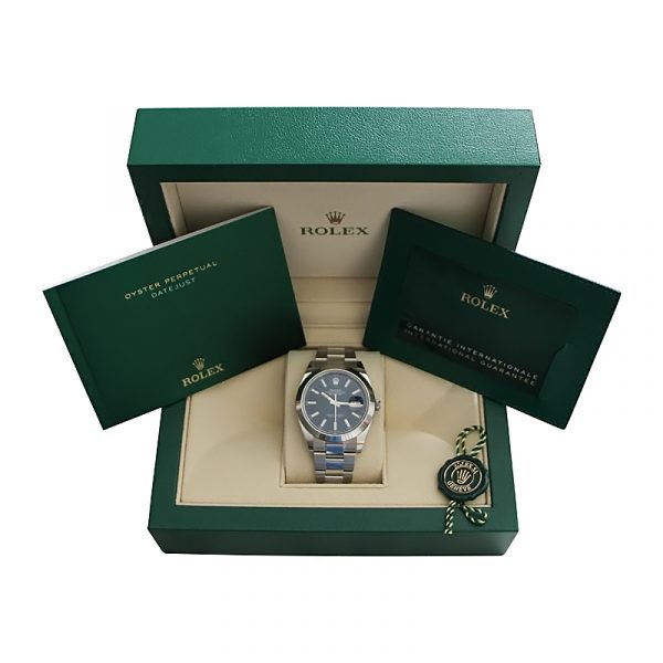 Rolex Datejust 41 Blue Dial 126300 - Afbeelding 4