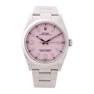 Rolex Oyster Perpetual 36MM Candy Pink Dial 126000