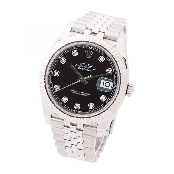 Rolex Datejust 41 Black Diamond Dial 126334 - Afbeelding 2