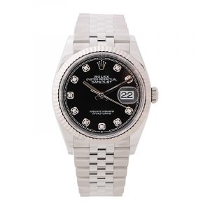 Rolex Datejust 36 Black Diamond Dial 126234