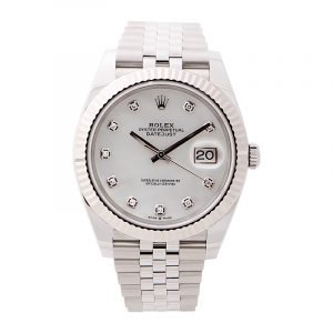 Rolex Datejust 41 Mother of Pearl Diamond Dial 126334