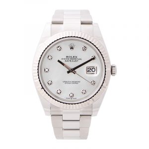 Rolex Datejust 41 Mother of Pearl Diamond Dial 126334