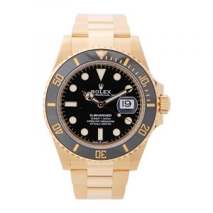 Rolex Submariner Date 41MM Yellow Gold Black Dial 126618LN