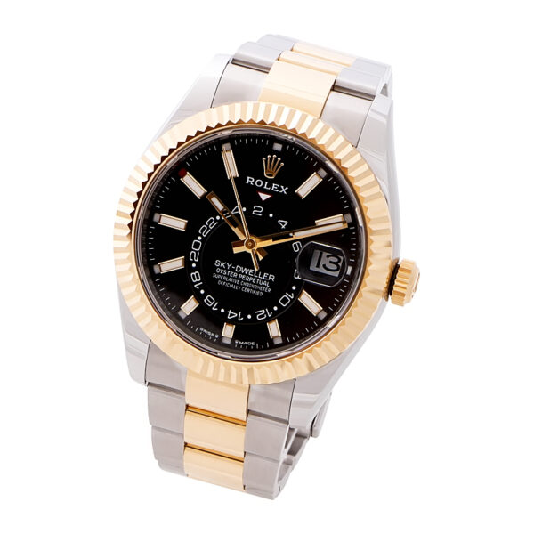 Rolex Sky-Dweller Yellow Gold Black Dial 326933 - Afbeelding 2