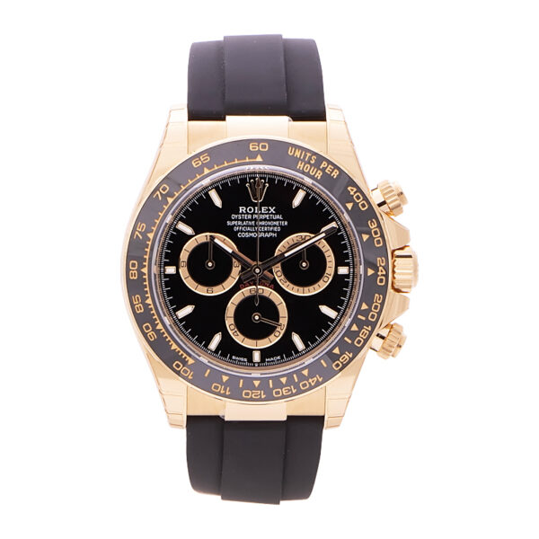 Rolex Daytona Yellow Gold Black Dial 126518LN