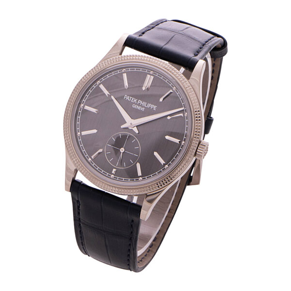 Patek Philippe Calatrava White Gold Grey Dial 6119G-001 - Image 2
