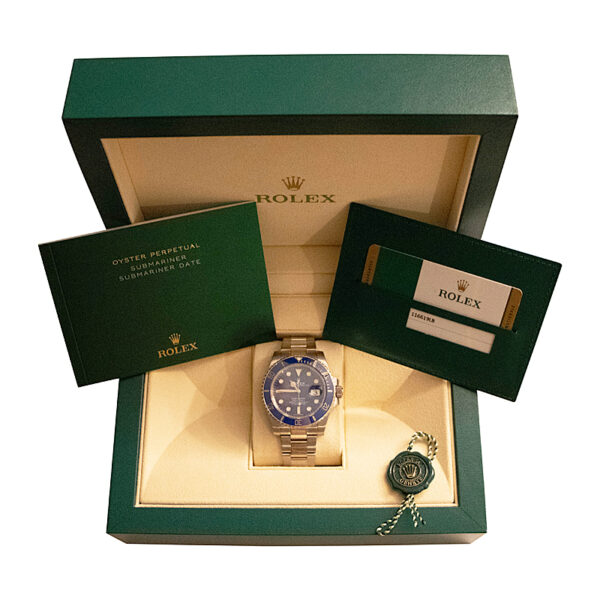 Rolex Submariner Date Blue Dial White Gold 116619LB - Afbeelding 4