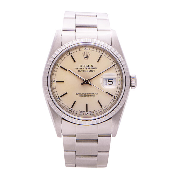Rolex Datejust 36 White Dial 16220